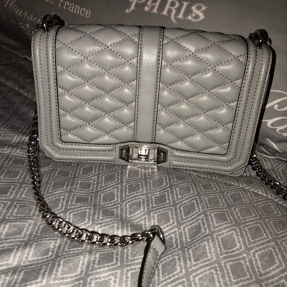 Rebecca Minkoff Love Bag in Gray